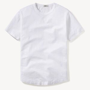 Buck Mason Slub Curved Hem Tee